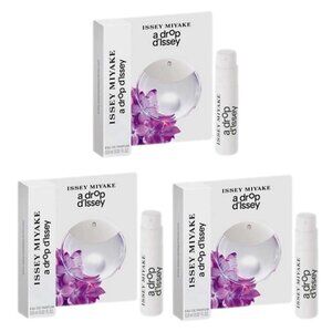 Issey Miyake 3 Piece A Drop D'Issey Eau de Parfum Trial Spray 0.8ml/0.02oz each